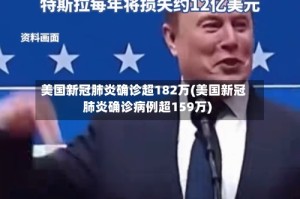 美国新冠肺炎确诊超182万(美国新冠肺炎确诊病例超159万)