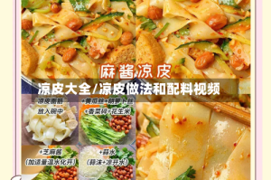 凉皮大全/凉皮做法和配料视频