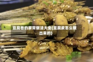 豆腐卷的家常做法大全(豆腐皮怎么做出来的)