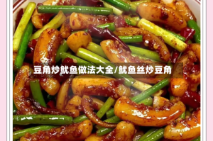 豆角炒鱿鱼做法大全/鱿鱼丝炒豆角