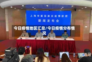 今日疫情地区汇总/今日疫情分布情况