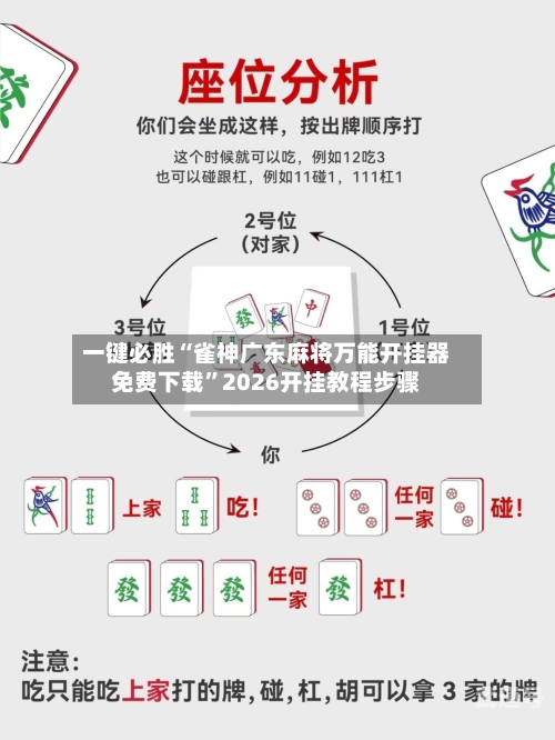 一键必胜“雀神广东麻将万能开挂器免费下载”2026开挂教程步骤-第3张图片