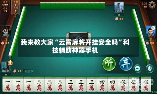我来教大家“云霄麻将开挂安全吗”科技辅助神器手机-第2张图片
