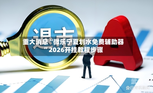 重大消息“微乐宁夏划水免费辅助器	”2026开挂教程步骤-第2张图片