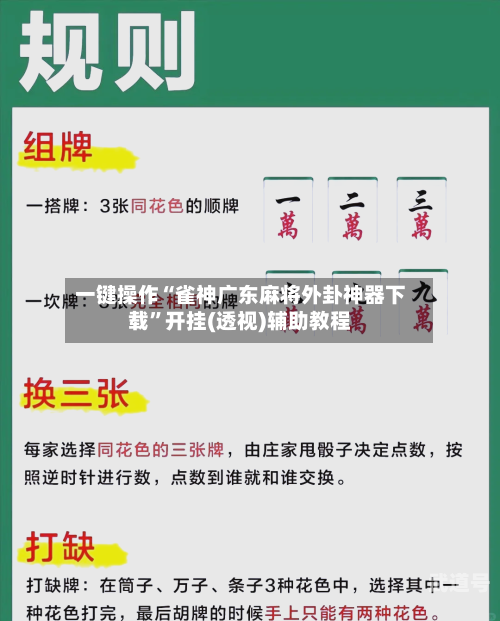 一键操作“雀神广东麻将外卦神器下载	”开挂(透视)辅助教程-第2张图片